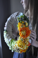 Emanuela wianek na drzwi, śr.35cm