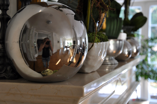 kula dekoracyjna ceramiczna Silver śr.11cm