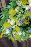 dekoracyjny wianek wielkanocny Naturalna Wiosna 2, śr.28cm 