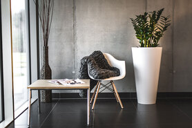 Della donica biel z wewnętrzną półką 49x90cm