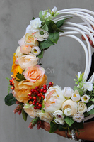 Piękno Natury, wianek na drzwi, śr.42cm 