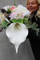 dekoracja / wiązanka nagrobna / bukiet Selena, wym.60cm 