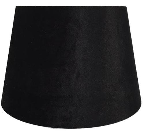 Floorita stożek, abażur do lampy podłogowej, czarny, wym.27x34x45cm