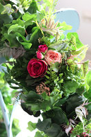 Clemence, girlanda kwiatowa do dekoracji, dł.100cm 