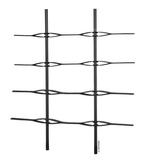 Trio Cottage, podpórka na pnącze, wym.113x170cm