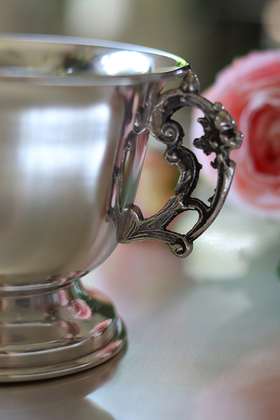 cukiernica posrebrzana Clementina, wym.9x11x14.5cm