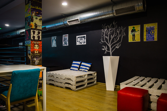 Rossa donica biel z wewnętrzną półką 45x90cm