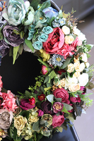 Caryca Katarzyna Lux, duży wianek na drzwi, śr.55cm 