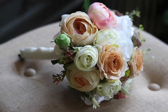 bukiecik / kompozycja kwiatowa Kemona, dł.25cm