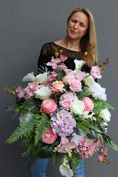 Lumigo, kompozycja nagrobna wym. 60x70cm 