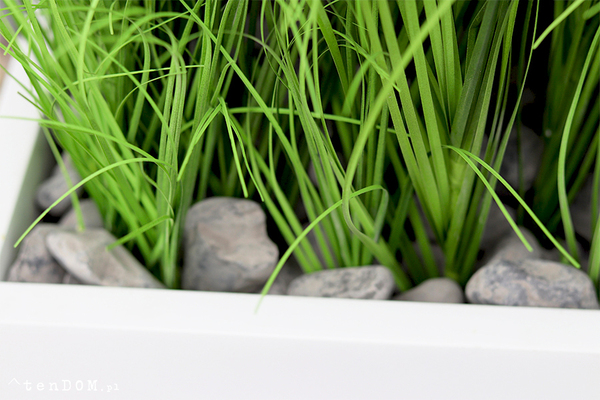 Fiberglass Grande Premium, sztuczne trawy w eleganckiej donicy, wys. 110cm