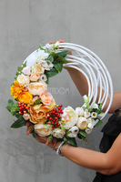 Piękno Natury, wianek na drzwi, śr.42cm 