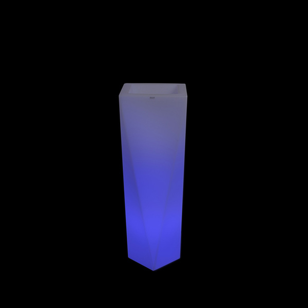 Rossa donica podświetlana 16kolorów + pilot 38x75cm