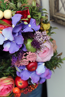 jesienny wianek na drzwi Santea, śr.32m