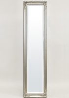 Palace, lustro stojące, srebrne, 155x40x47cm