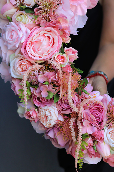 bardzo duży wianek na drzwi, Sylvietta, śr.60cm