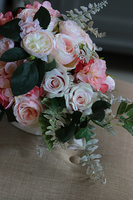 Lamona, niewysoka pastelowa kompozycja na stolik kawowy, wys. 23cm