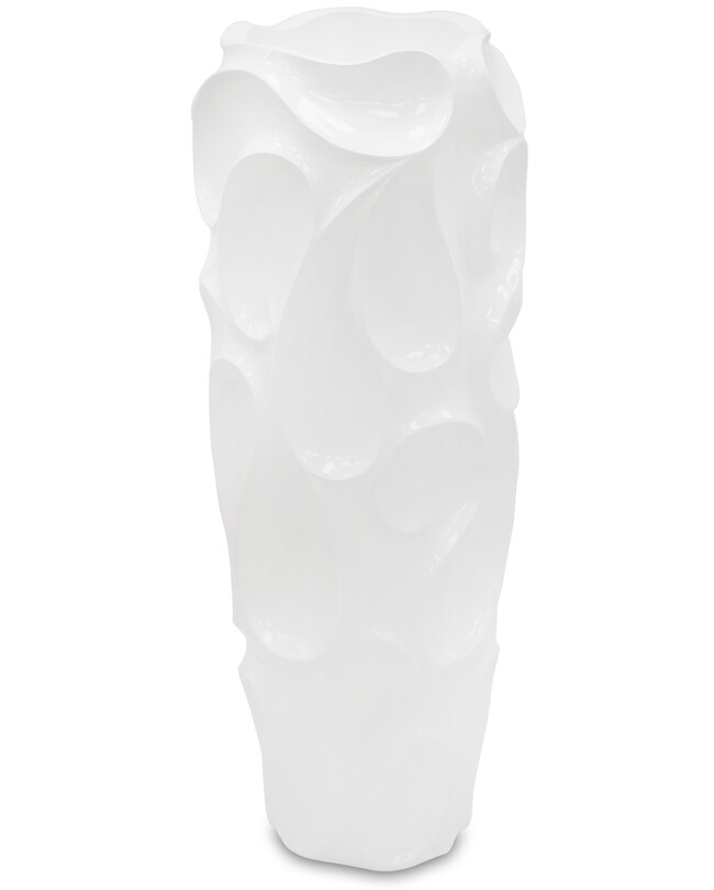 Sorbello, nowoczesny biały wazon, wys.120cm 