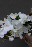 kompozycja z gumowym storczykiem, Lucille Dekoria, wys.97cm