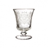 6 białych kielichów / szklanek Amboise La Rochere 12.2cm