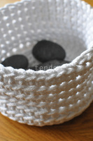 pojemnik okrągły White 17x12cm