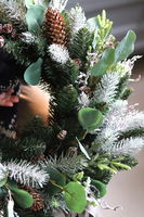 dekoracja na drzwi, Święta w zgodzie z Naturą, śr.46cm