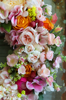 Casimiro pastelowy wianek na Twoje drzwi, śr.48cm 