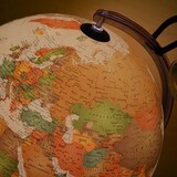 Marco Polo globus podświetlany z lupą, kula 30cm Nova Rico