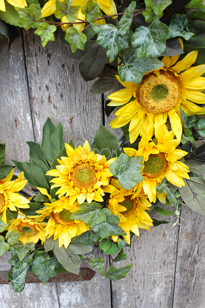 wieniec Złote Słoneczniki, śr.60cm