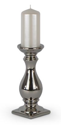 świecznik lustrzany, Zoriana, średni, wys.22x9x9cm