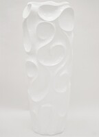 Sorbello, nowoczesny biały wazon, wys.120cm 