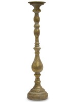 Retro Elegance, wysoki postarzany świecznik, wys.59cm