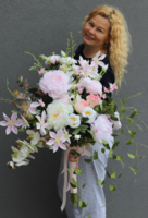 bukiet nagrobny, Molissa 2, dł.67cm