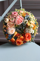 barwny wianek z owocami Bellotta, śr.27cm