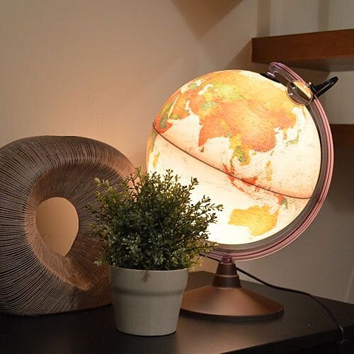 Marco Polo globus podświetlany z lupą, kula 30cm Nova Rico