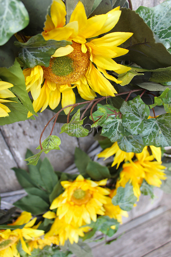 wieniec Złote Słoneczniki, śr.60cm