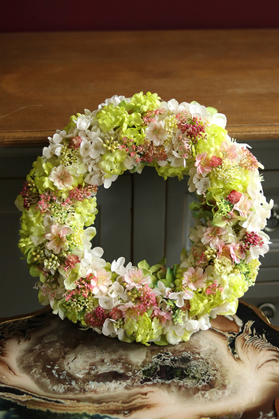 Amazing Sunny, dekoracyjny wianek na drzwi, śr.30cm  