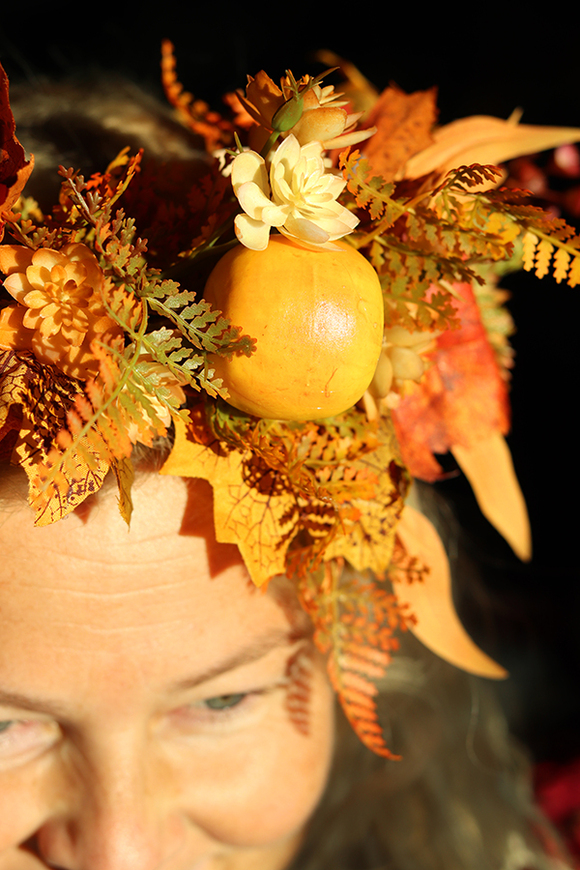 jesienny wianek na głowę, Pani Jesień 3, rozmiar uniwersalny