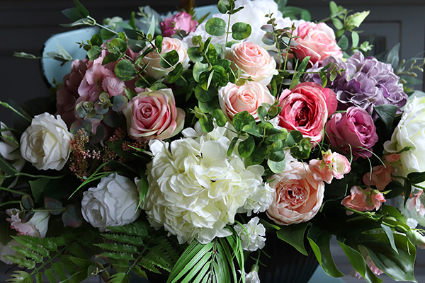 Jeronia, duża dekoracja nagrobna w naczyniu, wym.50x100x68cm