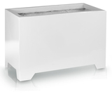 Fiberglass donica Rectangle Feet White wym.55x100x45cm 