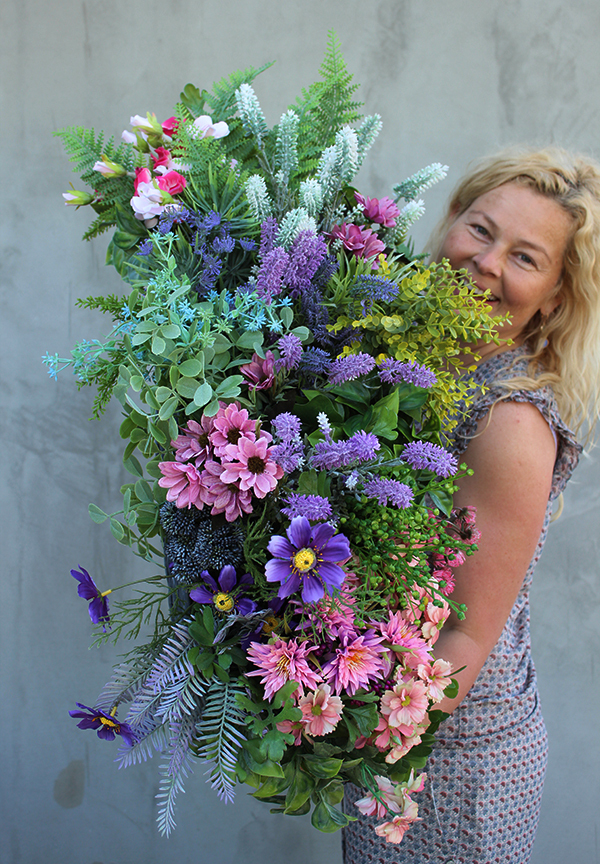 ekskluzywny kosz ogrodowy Monika, wys.44xdł.70cm 