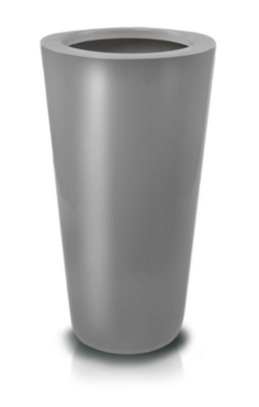 Fiberglass donica Tube Graphite 38x72cm