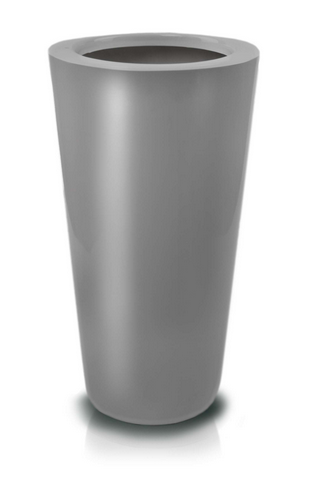 Fiberglass donica Tube Graphite 38x72cm