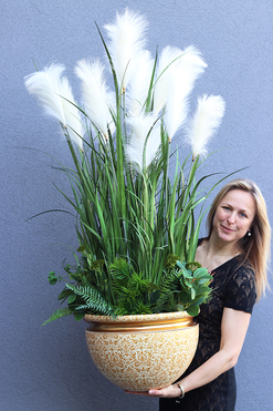 Jessica, kompozycja w Twojej donicy, wys.145cm 