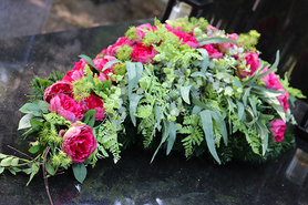 dekoracja / wiązanka nagrobna, Luiza, dł.130cm