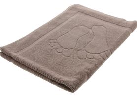 dywanik łazienkowy HappyFeet, brązowy, wym.50x70cm