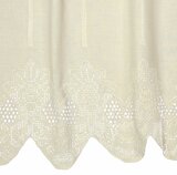 zazdrostka szydełkowo-tkaninowa krem Diana 50x150cm