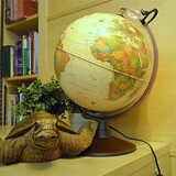 Marco Polo globus podświetlany z lupą, kula 30cm Nova Rico