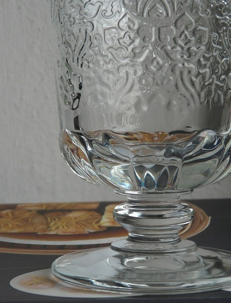 6 białych kielichów / szklanek Amboise La Rochere 12.2cm