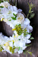 wianek dekoracyjny Komunijny Biel, śr.28cm